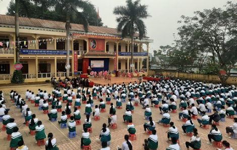 Nhiều địa phương cho học sinh nghỉ học thứ 7