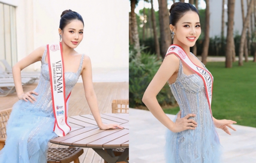 Á hậu Đỗ Hà Trang khoe vẻ đẹp rạng rỡ nhập cuộc ''Miss Globe 2024''