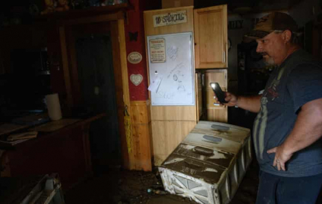 Người dân Mỹ choáng váng sau cơn bão lịch sử Helene