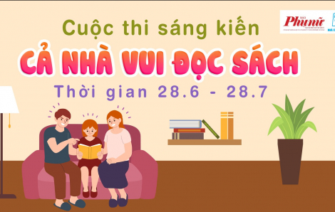 Trao giải cuộc thi “Cả nhà vui đọc sách"