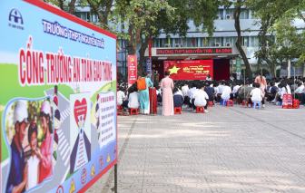 Phòng ngừa tai nạn cho học sinh, Hà Nội đồng loạt triển khai mô hình “Cổng trường an toàn giao thông”