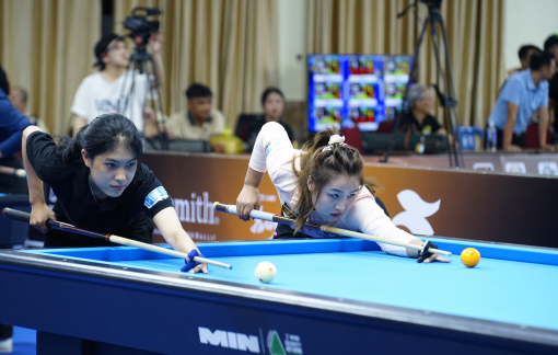 Dàn cơ thủ nữ xinh đẹp “đốn tim” khán giả tại giải Billiards TPHCM