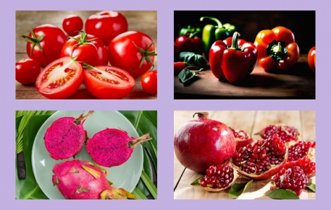 Những thực phẩm có màu đỏ giúp tăng sức đề kháng