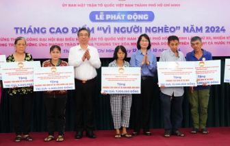 TPHCM phát động Tháng cao điểm “Vì người nghèo” năm 2024