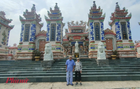 Lăng mộ hơn 3 tỉ đồng của hai vợ chồng làng An Bằng nổi tiếng thế giới