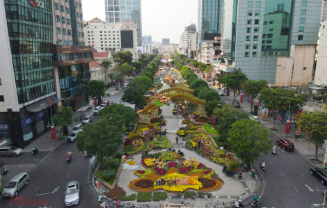 Đường hoa Nguyễn Huệ dịp Tết Ất Tỵ có gì đặc biệt?