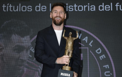 Messi nhận danh hiệu “cầu thủ thành công nhất lịch sử”