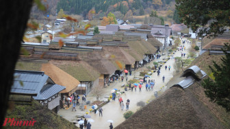 Ghé làng cổ Ouchi-juku, Fukushima mùa thu