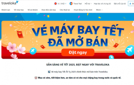 4 bước đặt vé máy bay tết 2025 đơn giản cùng Traveloka