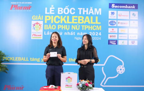 Háo hức chờ ngày khởi tranh “Giải Pickleball Báo Phụ nữ TPHCM lần thứ nhất”