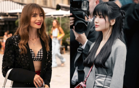 Kiểu tóc mái ''hack tuổi'' của Lily Collins, Song Hye Kyo