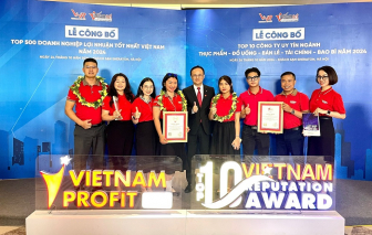 Dai-ichi Life Việt Nam lần thứ 4 đạt danh hiệu “Top 500 Doanh nghiệp lợi nhuận tốt nhất Việt Nam 2024”