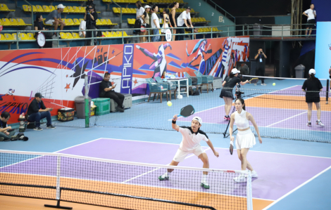 Những vận động viên “đặc biệt” ở giải Pickleball Báo Phụ nữ TPHCM