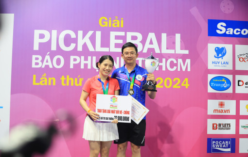 Những dấu ấn của Giải Pickleball Báo Phụ nữ TPHCM lần thứ nhất