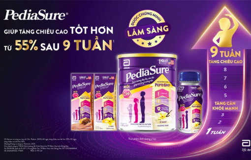 Phụ huynh mua PediaSure chính hãng, mong bé tăng trưởng khỏe mạnh