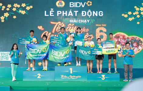 BIDV MetLife đồng hành cùng giải chạy “Tết ấm cho người nghèo - Xuân Ất Tỵ 2025”
