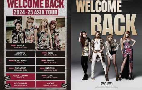 2NE1 tổ chức 2 đêm concert tại TPHCM