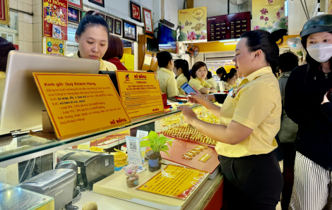 Giá vàng miếng, vàng nhẫn giảm mạnh sau kết quả bầu tổng thống Mỹ