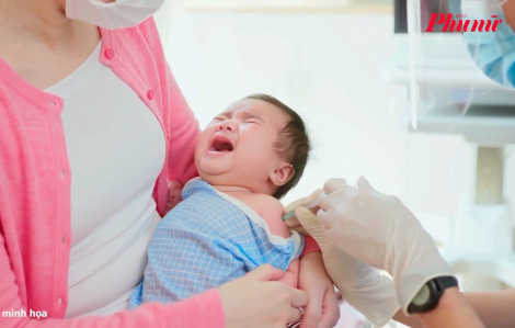 Trẻ từ 6 đến dưới 9 tháng tuổi tại TPHCM được tiêm vắc xin sởi