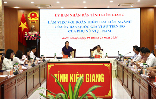 Kiên Giang có 18 nữ lãnh đạo các sở, ban, ngành cấp tỉnh