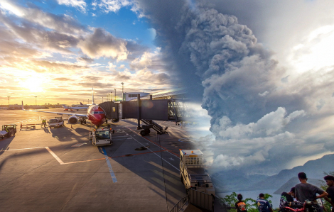 Hủy nhiều chuyến bay đến “Đảo thiên đường” Bali do tro bụi núi lửa