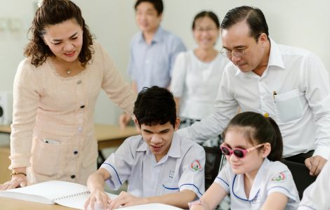 Saigon Co.op mở cửa ước mơ cho học sinh khiếm thị