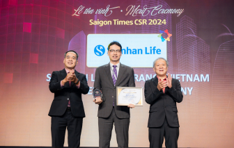 Shinhan Life Việt Nam đạt danh hiệu Doanh nghiệp vì cộng đồng - Saigon Times CSR 2024