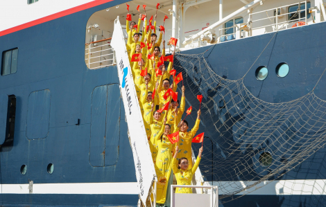 Tàu thanh niên Đông Nam Á - Nhật Bản trở lại TPHCM