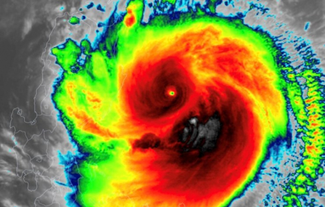 Siêu bão Man-yi tăng cấp, trở thành cơn bão mạnh nhất hành tinh năm 2024