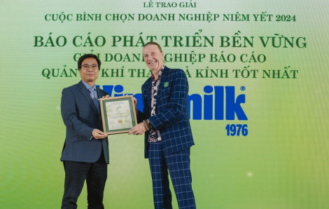 Vinamilk nhận loạt giải thưởng về quản trị và phát triển bền vững