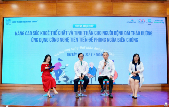 Nâng cao sức khỏe thể chất và tinh thần cho bệnh nhân đái tháo đường