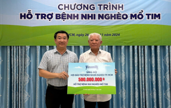 Thêm 500 triệu đồng hỗ trợ trẻ em bị bệnh tim bẩm sinh