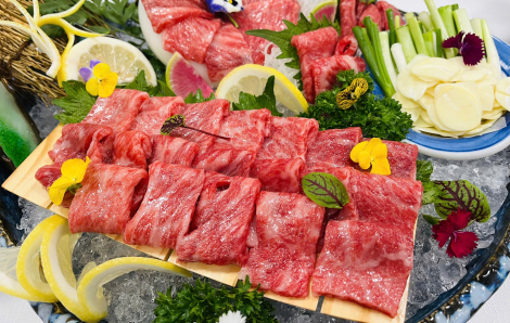 Thịt bò Wagyu giá 10 triệu đồng/kg vẫn tiêu thụ mạnh tại Việt Nam