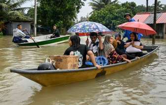 Malaysia: Gần 139.000 người phải sơ tán và ít nhất 4 người tử vong vì mưa lũ