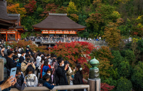 Gần 1/3 du khách đến Nhật Bản khó chịu vì quá tải du lịch
