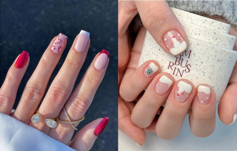 Gợi ý những mẫu nail xinh xắn đón Giáng sinh