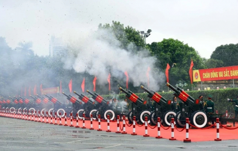 Dự kiến bắn 21 loạt đại bác dịp kỷ niệm 50 năm thống nhất đất nước