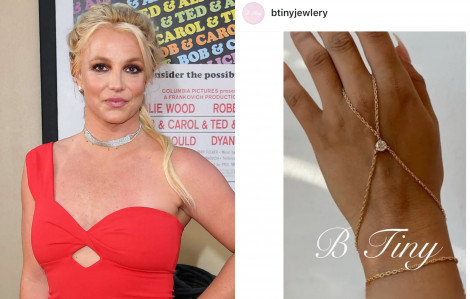 Britney Spears vướng nghi ngờ đạo nhái thiết kế trang sức