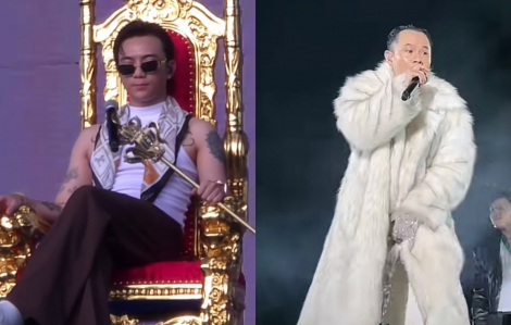 Soobin ngồi hát trên ngai vàng, Binz tặng fan ca khúc mới