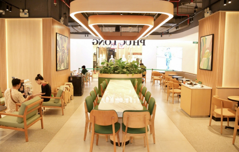 Phúc Long ra mắt thiết kế không gian mới tại đại tiệc VIP Saigon Centre