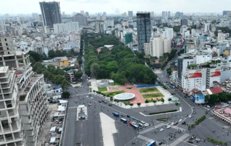 Xây tượng đài 106 tỉ đồng tại Công viên 23/9