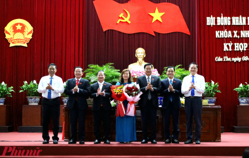 Bà Nguyễn Thị Ngọc Điệp làm Phó chủ tịch UBND TP Cần Thơ