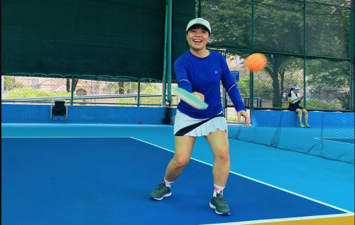 Ai rồi cũng tập thể thao: Pickleball - môn dưỡng sinh vui vẻ