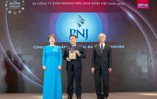 PNJ vào Top 50 công ty kinh doanh hiệu quả nhất Việt Nam 2024