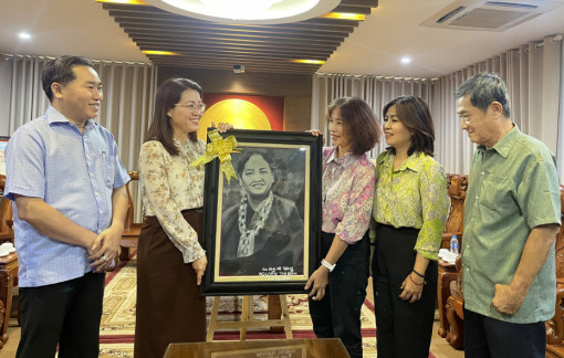 Tự hào tiếp bước cha anh