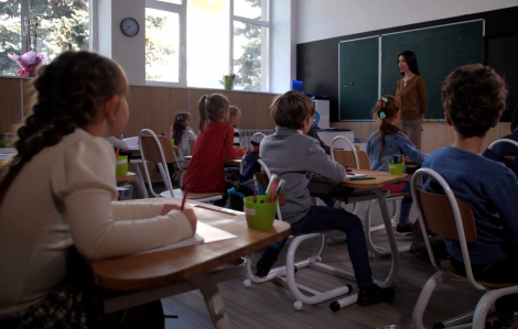 Một trường cấp II ở TPHCM bắt đầu dạy học bằng tiếng Anh