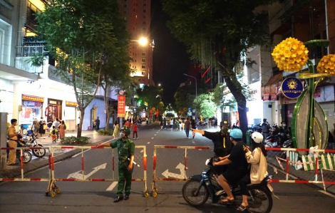 TPHCM cấm lưu thông một số tuyến đường trung tâm từ chiều 31/12