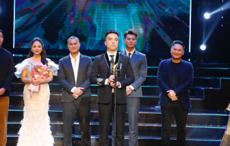 Diễn viên Thanh Hương, Duy Hưng và phim "Độc đạo" thắng giải VTV Awards