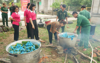 Xuân sớm trên xã đảo Thạnh An