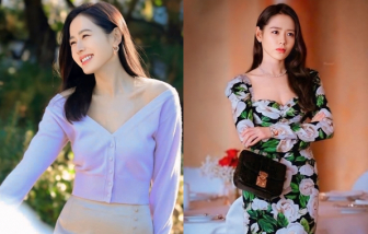 Diện tóc dài nền nã, trẻ trung như Son Ye Jin